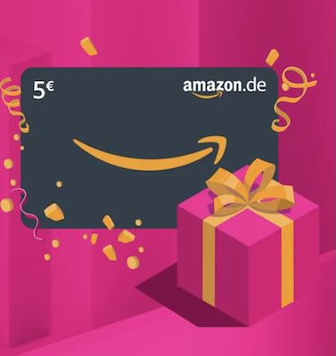 🔥 Telekom Mobilfunk: 5€ Amazon Gutschein GRATIS bei Zahlung via Handyrechnung