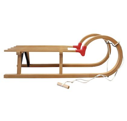 🛷 Massivholzschlitten Rodel aus Buchenholz für 54,99€ (statt 90€)