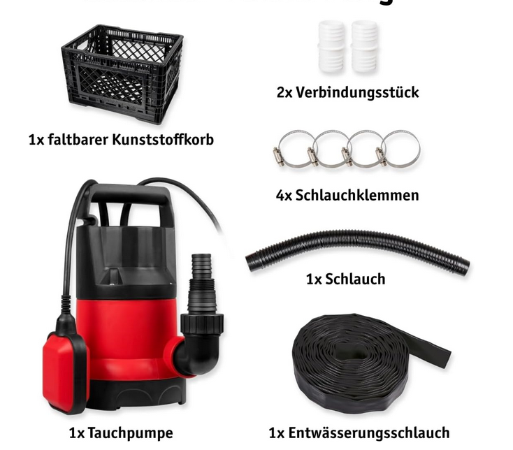 Walter 631016 Schmutzwasserpumpe für 83,22€ (statt 100€)