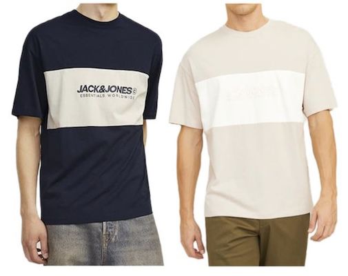 Jack & Jones T Shirt Legacy für nur 7,50€   keine VSK ab 4 Shirts