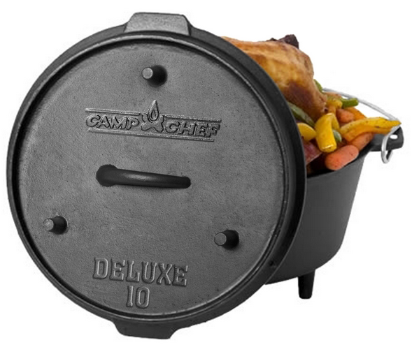 Camp Chef 10 Deluxe Dutch Oven Set für 23,90€ (statt 55€)