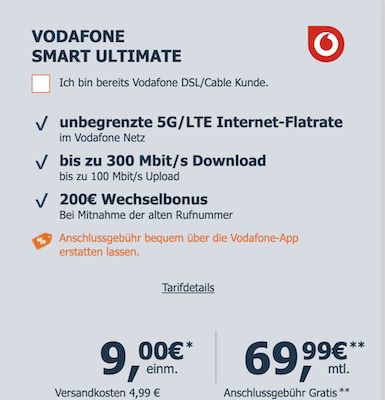 WOW 🤩 Samsung Galaxy S25 Ultra (512 GB) nur 9€ + Vodafone Allnet unlimited 5G für 69,99€ mtl.