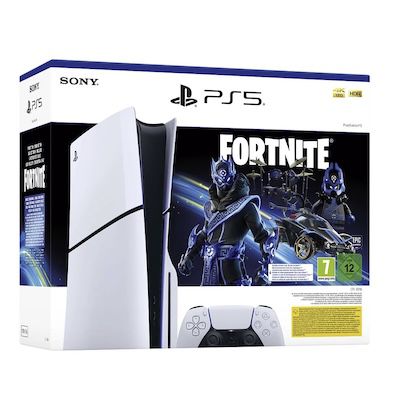 Sony PlayStation 5 Slim mit Laufwerk im Fortnite Cobalt Star Bundle für 462€ (statt 519€)