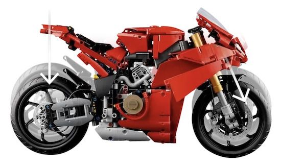 LEGO Technic 42202 Ducati Panigale V4 S Motorrad Bausatz für 128,56€ (statt 150€)