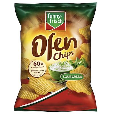 🧅 funny frisch Ofen Chips Sour Cream, 125 g ab 1€ (statt 2€)