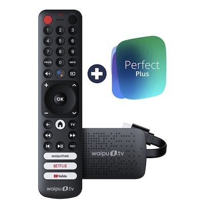 📺 waipu.tv 4K Stick für 39,99€ (statt 47€) + 3 Monate Perfect Plus GRATIS