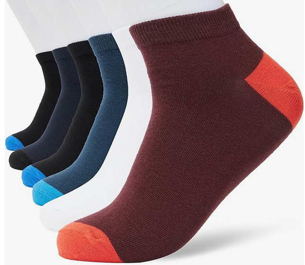 5x Jack & Jones Jaclogo Circle Herren Socken Einheitsgröße für 2,48€ (statt 7€)