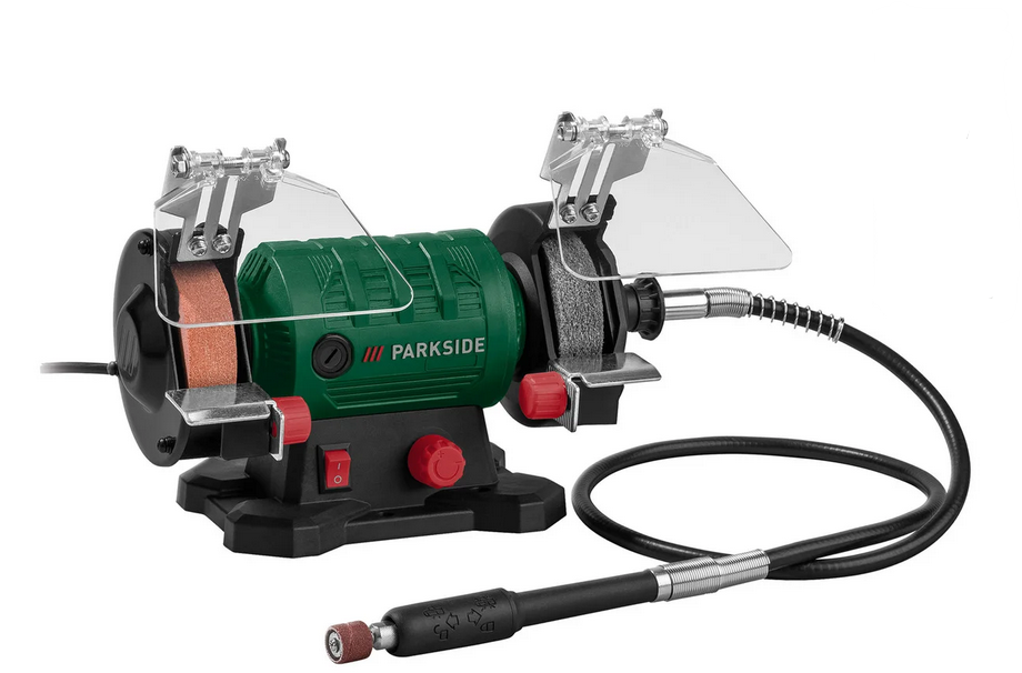 Parkside PDFW 120 B3 Doppelschleifer mit flexibler Welle für 25,94€ (statt 35€)