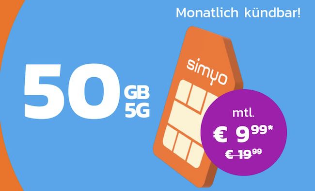 KRASS 🔥 o2 Allnet Flat mit 50GB 5G für 9,99€   monatlich kündbar