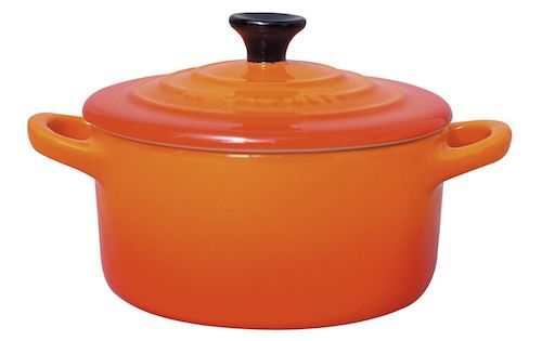 4er Set Le Creuset Mini Cocotte in Ofenrot für 53€ (statt 70€)