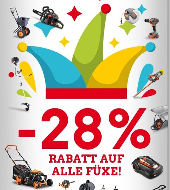 28% Rabatt auf ALLES bei Fuxtec – z.B. FX-CT500 Bollerwagen für 97,99€ (statt 129€)