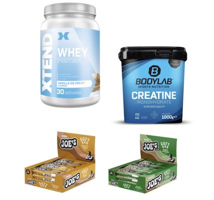 💪 Xtend Whey + Creatine Monohydrate + 12x Joe’s Soft Bar für 44,90€ (statt 69€)