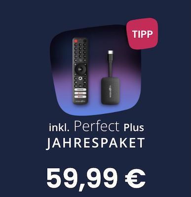 120€ gespart 🔥 waipu.tv 4K Stick für 59,99€ + 12 Monate Perfect Plus inkl. Pay-TV GRATIS (statt 180€)