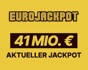 💰➡️ 41 Mio. Jackpot: 2 Eurojackpot Felder für nur 0,50€   Neukunden