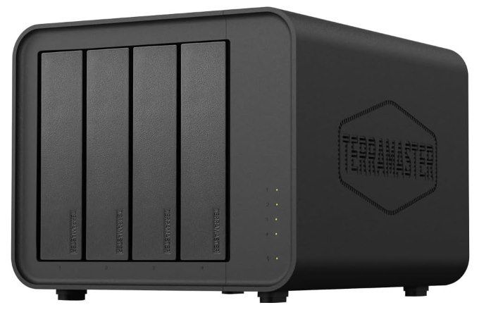 Terra Master F4 212 4 Bay NAS mit Quad Core CPU & 2GB DDR4 RAM für 263,99€ (statt 296€)