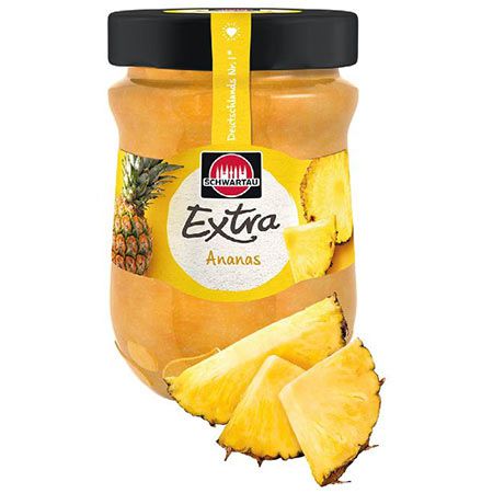 🍍 Schwartau Extra Ananas Konfitüre, 340g ab 1,39€ (statt 3€)