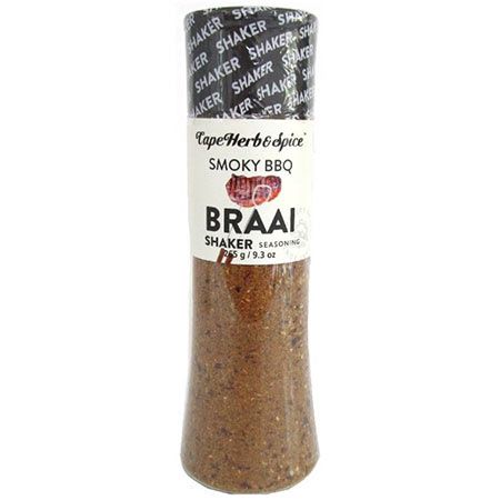 🥩 Cape Herb & Spice   Smoky BBQ Braai Shaker, 265g ab 5,13€ (statt 7€)