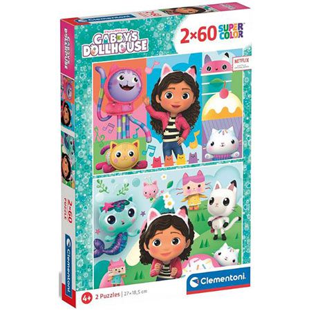 Clementoni 24804 DreamWorks Gabby’s Dollhouse Puzzles für 4,49€ (statt 12€)