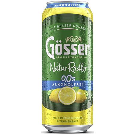 24er Pack Gösser Natur Radler Alkoholfrei, 0,5L Dose ab 18€ (statt 24€)