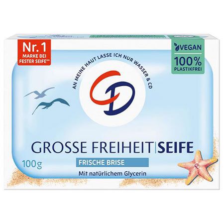 🧼 CD Milde Seife Große Freiheit Frische Briese, 100g ab 0,62€ (statt 1€)