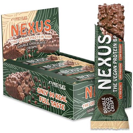 🍫 12er Pack Pro Fuel Nexus Double Choc Crispy Protein Riegel ab 12,07€ (statt 19€)