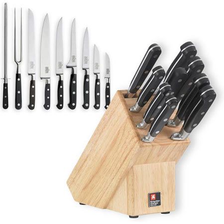 🔪 Richardson Sheffield V Sabatier Messerblock, 10-teilig für 84,69€ (statt 119€)