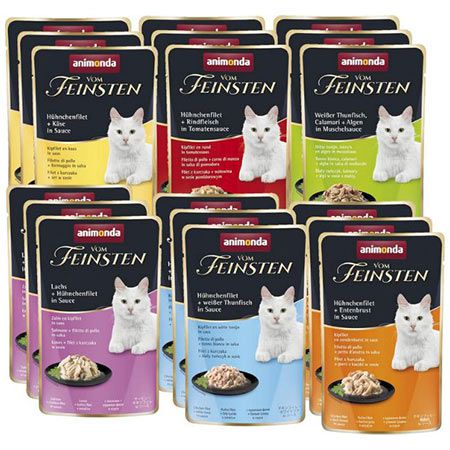 18er Pack Animonda vom Feinsten Katzenfutter Kreationen Mix für 13,59€ (statt 18€)