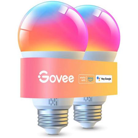 💡 2er Pack Govee Smart Glühbirne E27, 1.000LM für 18,99€ (statt 25€)