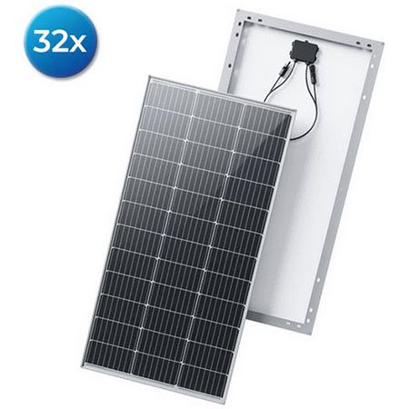 ☀️ 32er Pack Renogy Solarmodul mit 100 Watt, 12V für 1.199,99€ (statt 1.600€)