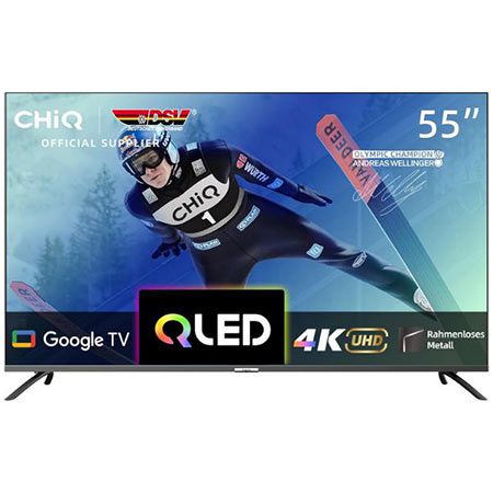 📺 CHiQ U-QM8G 55″ QLED 4K Google TV mit 60Hz für 339,99€ (statt 450€)