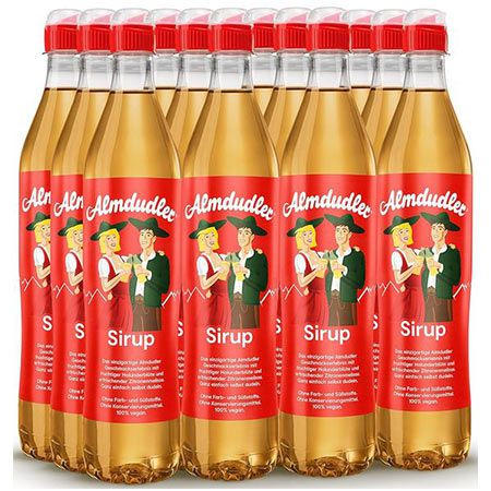 🥤 12er Pack Almdudler Alpenkräuter Sirup, je 700ml ab 31,63€ (statt 48€)