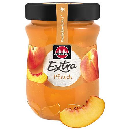 🍑 Schwartau Extra Konfitüre, Pfirsich, 340g ab 1,88€ (statt 3€)