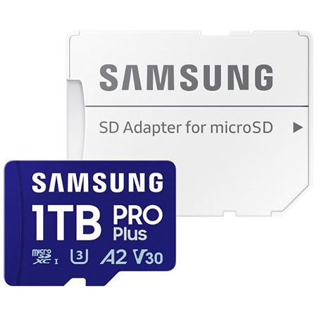 💾 Samsung PRO Plus microSD-Karte + Adapter, 1TB für 88,23€ (statt 98€)