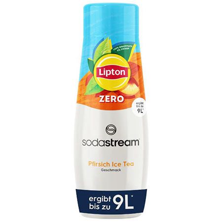 🍹 SodaStream Sirup Lipton Ice Tea Pfirsich Zero, 440ml ab 3,29€ (statt 5€)