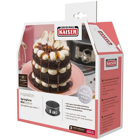 🍰 Original Kaiser Inspiration Mini Springform, 18cm für 11,89€ (statt 15€)