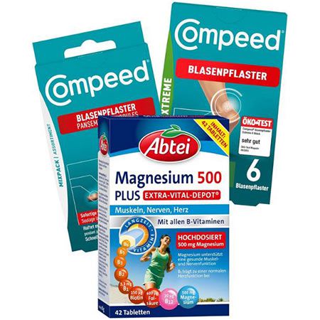 3er Set Abtei & Compeed Essentials Trio ab 7,47€ (statt 11€)