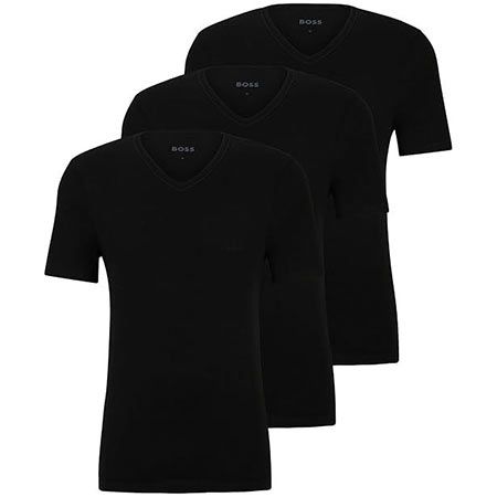 👕 3er Pack HUGO BOSS T Shirt in Schwarz für 28,95€ (statt 35€)