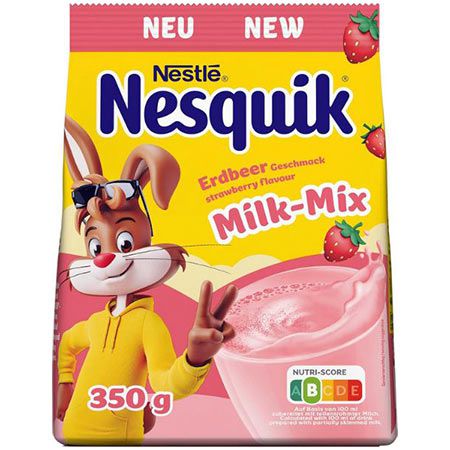 🍓 Nestlé Nesquik Erdbeer Getränkepulver, 350g ab 2,52€ (statt 4,70€)