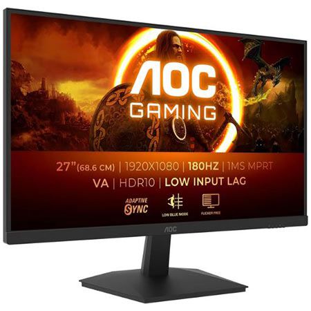 🖥️ AOC 27G15N Gaming Monitor mit 27″ FHD, 180Hz, 1ms für 119€ (statt 141€)