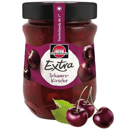 🍒 Schwartau Extra Konfitüre Schwarzkirsche, 340g ab 1,39€ (statt 3€)