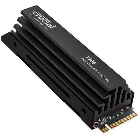 💾 Crucial T705 PCIe Gen5 NVMe M.2 SSD mit 2TB für 201,67€ (statt 248€)