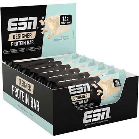 🍫 12er Pack ESN Designer Bar Box, Almond Coconut für 19,92€ (statt 27€)