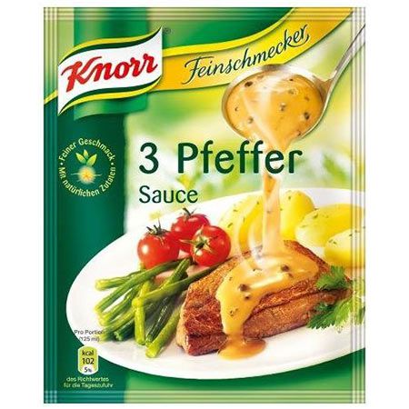 23er Pack Knorr Feinschmecker 3 Pfeffer Sauce für 21,18€ (statt 32€)