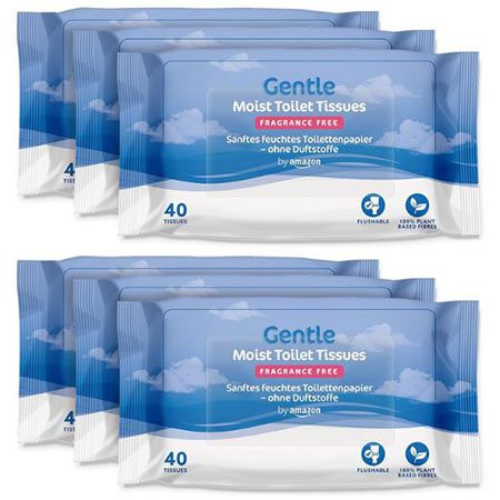 240er Pack by Amazon Sanfte & feuchte Toilettentücher ab 5,68€ (statt 9€)