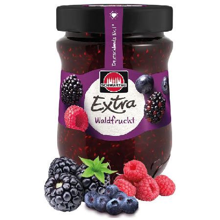 🫐 Schwartau Extra Waldfrucht Konfitüre, 340g ab 1,60€ (statt 2,65€)