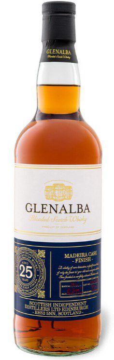 Glenalba Blended Scotch Whisky mit Geschenkbox für 55,94€ (statt 76€)