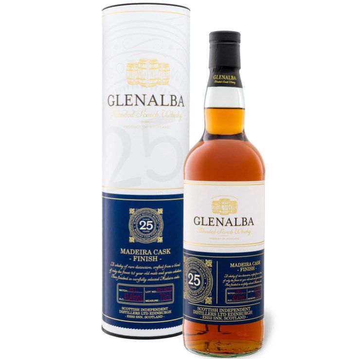 Glenalba Blended Scotch Whisky mit Geschenkbox für 55,94€ (statt 76€)