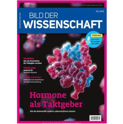 Bild der Wissenschaft Jahresabo mit 14 Ausgaben für nur 24,90€ (statt 130€)