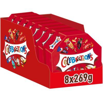 🍬 8er Pack Celebrations Geschenkbox je 269g (große Variante) ab 33,51€ (statt 42€)