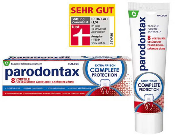 Couponplatz: 2x Parodontax Complete Zahnapasten kaufen und 1x Parodontax Mundspülung gratis dazu